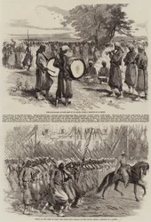 The Paris Fetes, Passage of the Turcos